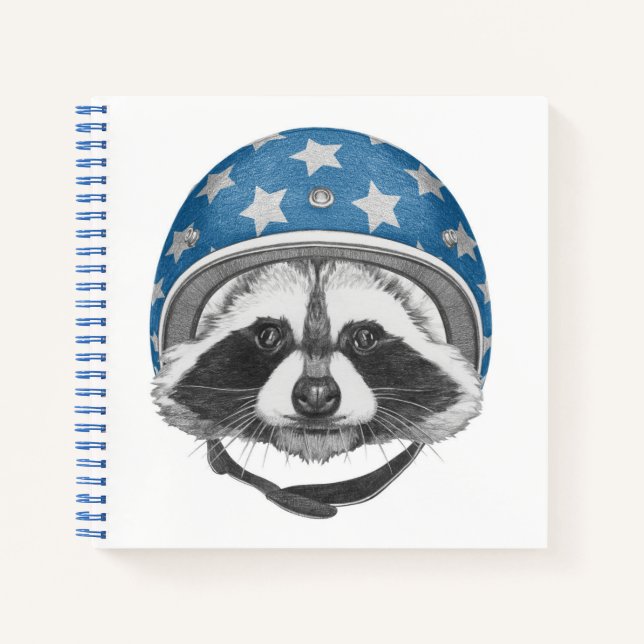 Raccoon Daredevil Notebook (Front)
