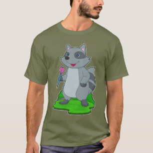 Raccoon Darts Dart T-Shirt