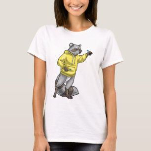 Raccoon Darts Dart T-Shirt