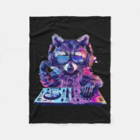Raccoon Dj Edm Techno House Music Funny Animal Lov