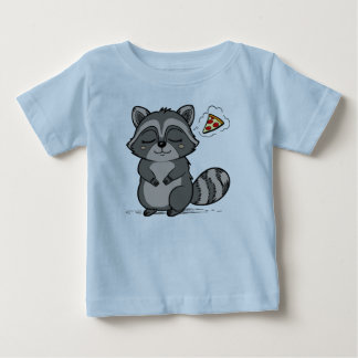 Raccoon Dream - Pizza! Baby T-Shirt