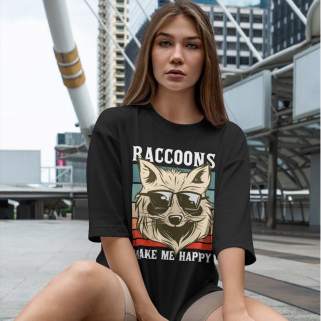 Raccoon Eating Ramen  T-Shirt (Creator Uploaded)