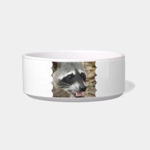 Raccoon Face Pet Bowl