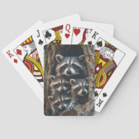 Raccoon Family 