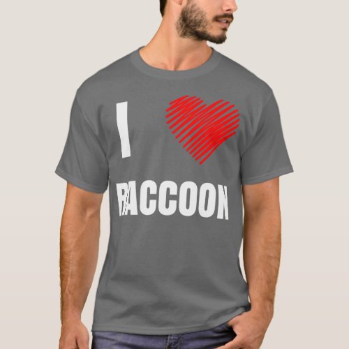 Raccoon Ferret Lynx Martor Gift Racoon  3  T_Shirt