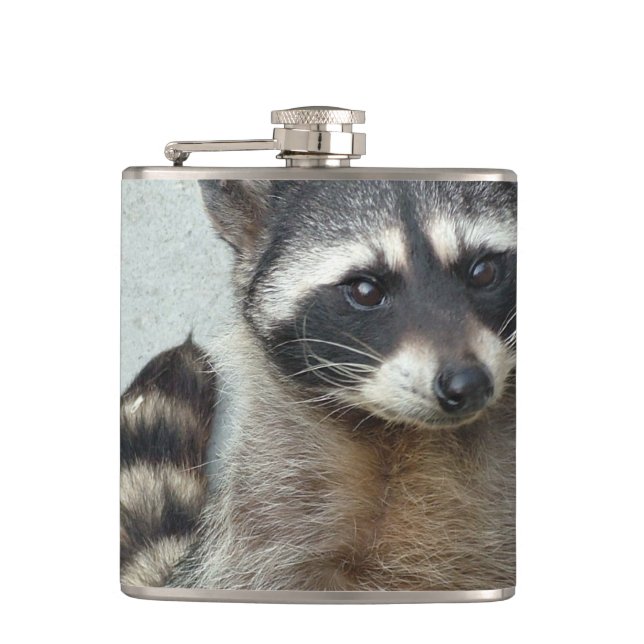 Raccoon Flask (Front)