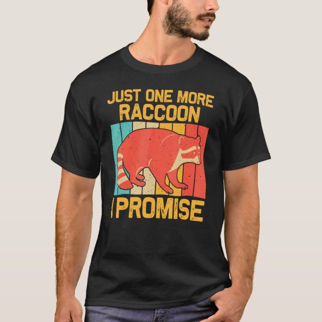 Raccoon For Men Women Kids Raccoon  1 T-Shirt (Front)