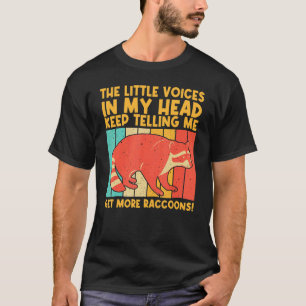 Raccoon For Men Women Kids Raccoon T-Shirt