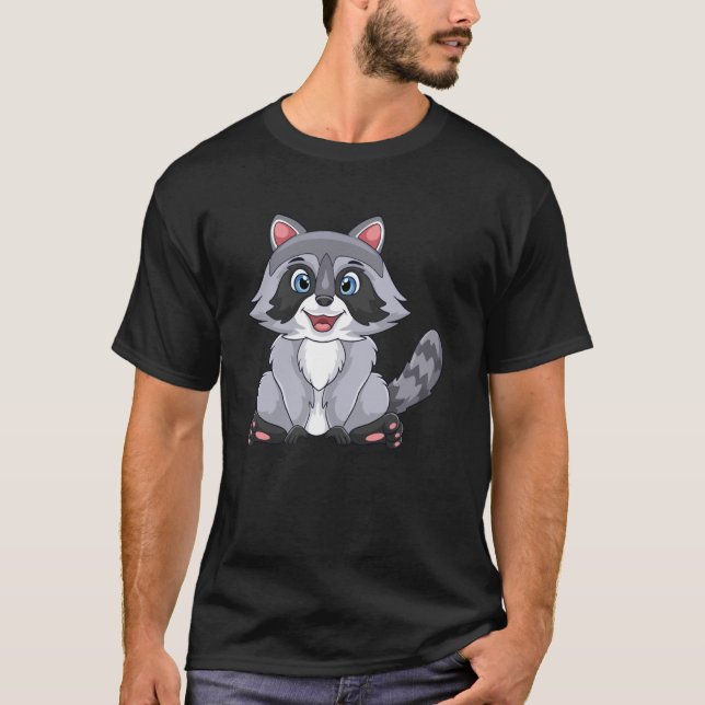 Raccoon For Raccoon T-Shirt (Front)