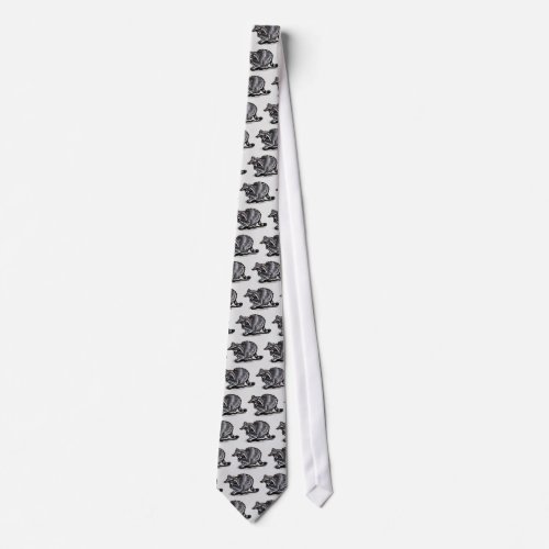 Raccoon Full Figured Neck Tie