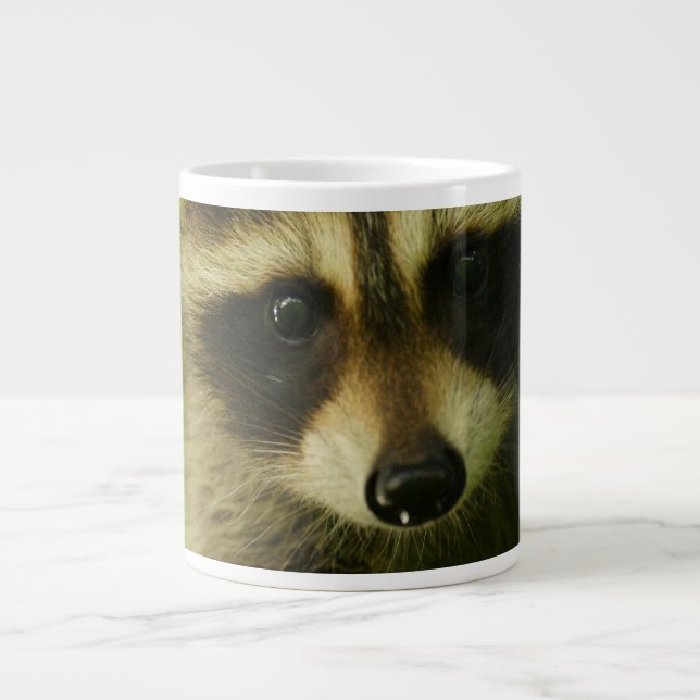 raccoon giant coffee mug (Front)