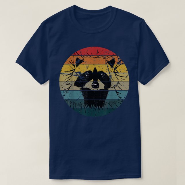 Raccoon Gift for Women and Kids Mapache raton lave T-Shirt (Design Front)