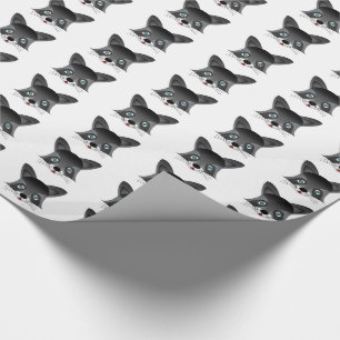 Raccoon - Glossy Wrapping Paper, 30" x 15' Paper