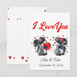Raccoon Greeting Card