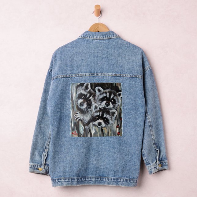 Raccoon Hole Denim Jacket (Hangar)
