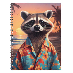 Raccoon Holiday Notebook