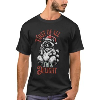 Raccoon Holiday Treasures T-Shirt