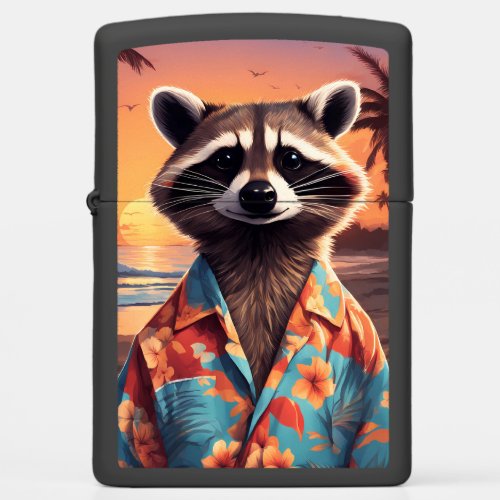 Raccoon Holiday Zippo Lighter