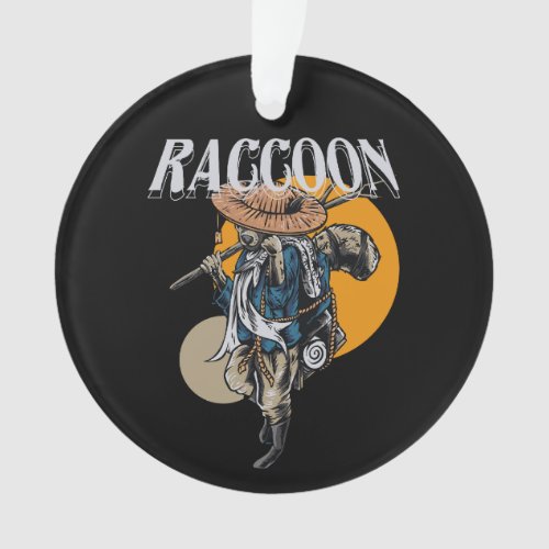 raccoon_illustration_streetwear ornament