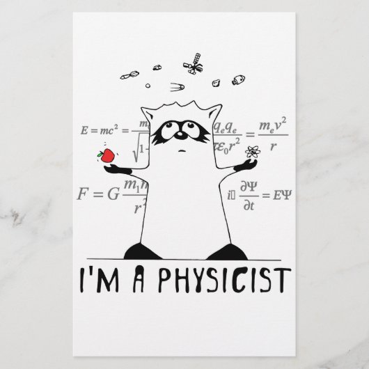 Raccoon: I'm a Physicist (Front)