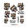 Raccoon in Sunglasses, Troublemaker Stickers, Cool Sticker