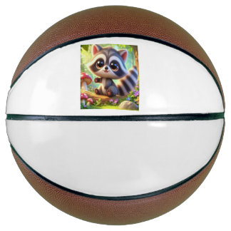 Raccoon in the Mushroom Kingdom Basketball