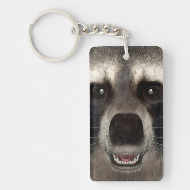 Raccoon Keychain (Front)