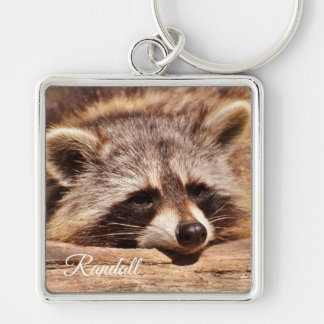 Raccoon Keychain