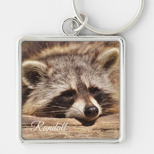 Raccoon Keychain (Front)