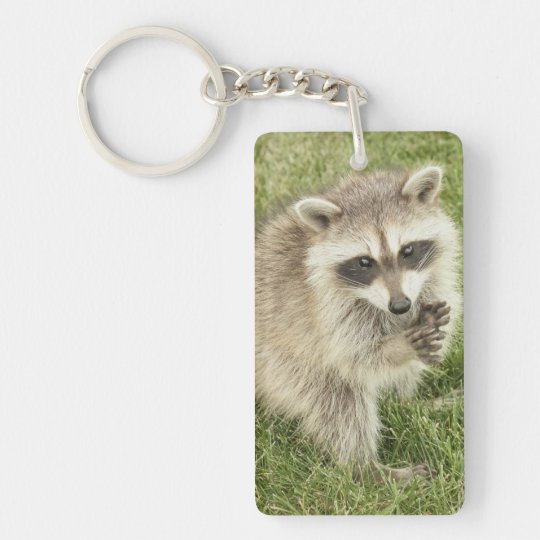 Raccoon Keychain