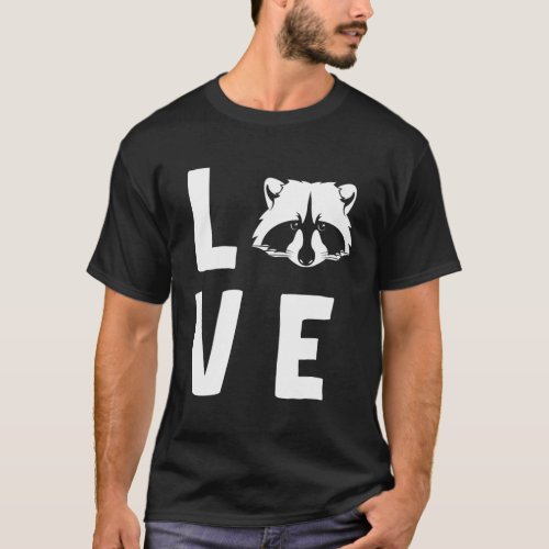 Raccoon Love T_Shirt