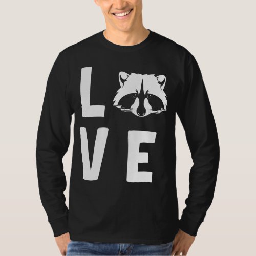 Raccoon Love T_Shirt