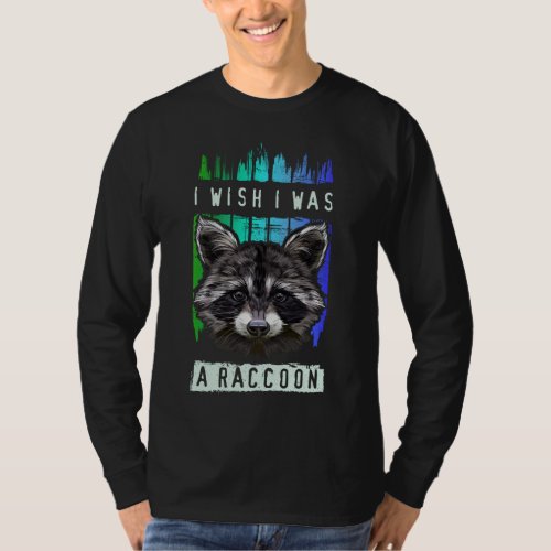 Raccoon Lover Cute Trash Panda T_Shirt