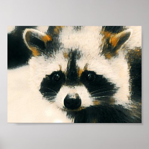 Raccoon Lover Poster