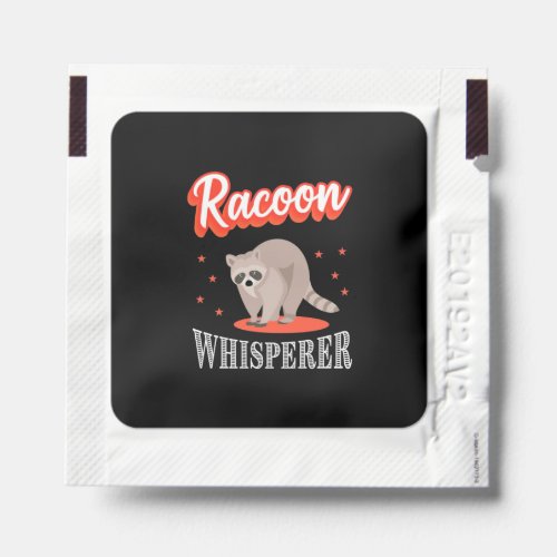 Raccoon Lover Raccoon Whisperer Hand Sanitizer Packet