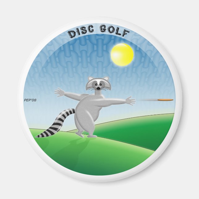 Raccoon Magnet (Front)