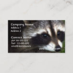 Raccoon Mask Business Cards