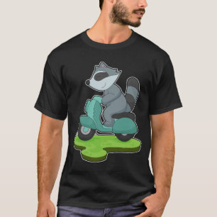 Raccoon Motorcycle T-Shirt