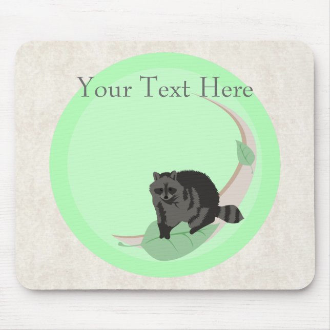 Raccoon Mousepad (Front)