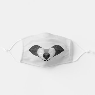 Raccoon Mouth Adult Cloth Face Mask