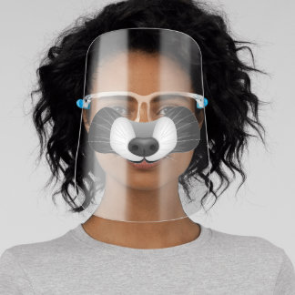 Raccoon Mouth Face Shield