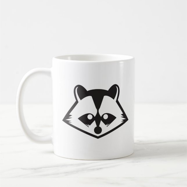 Raccoon Mug! Coffee Mug (Left)