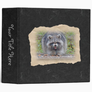 Raccoon - My bird seed! Binder