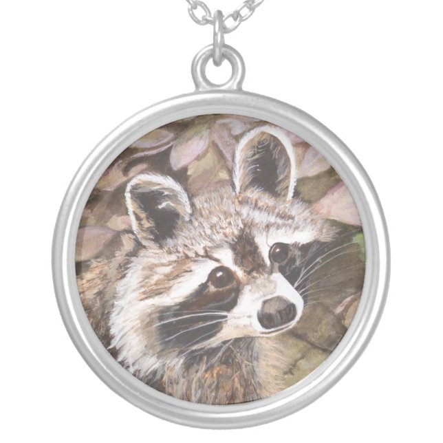 Raccoon  Necklace (Front)