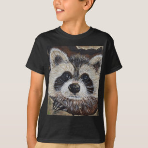 Raccoon Painting T-Shirt