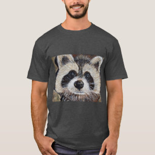 Raccoon Painting T-Shirt