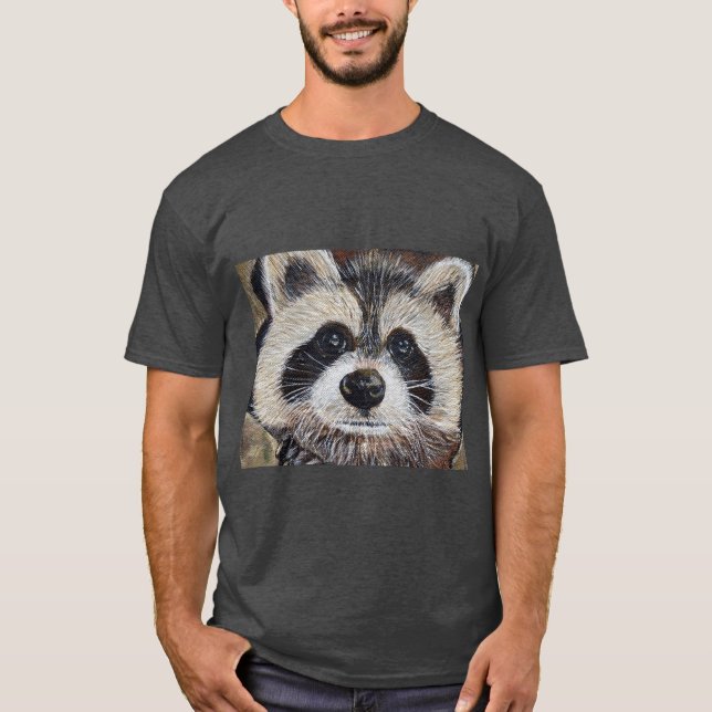 Raccoon Painting T-Shirt (Front)