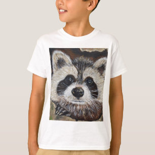 Raccoon Painting T-Shirt
