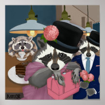 Raccoon party.