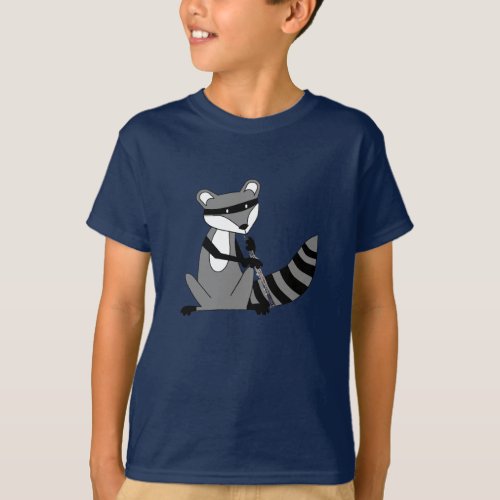 Raccoon Playing the Oboe T_Shirt